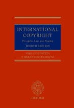 International Copyright 9780197601914, Verzenden, Nieuw, Paul (of Counsel Goldstein-P. Bernt (professor Of Intellectual Property Law And Director Hugenholtz