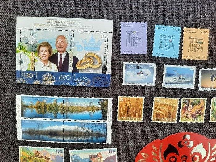 Liechtenstein 2017 - komplete jaargang 2017 postfris -, Timbres & Monnaies, Timbres | Europe | Belgique