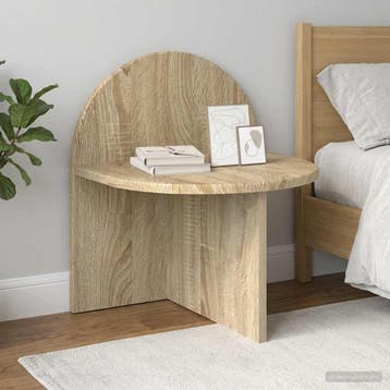 vidaXL Nachtkastje Sonoma Eiken 40 x 35,5 x 45,5 cm, Verzenden, Nieuw