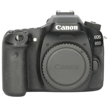 Tweedehands Canon EOS 80D Body CM6981, Audio, Tv en Foto, Fotocamera's Digitaal, Ophalen of Verzenden, Gebruikt, Overige typen