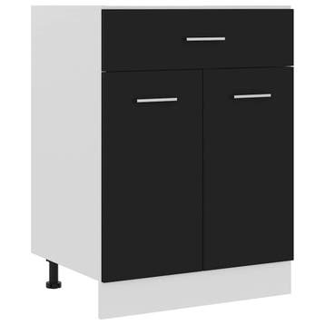 vidaXL Onderkast met lade Lyon 60x46x81,5 cm bewerkt hout, Verzenden