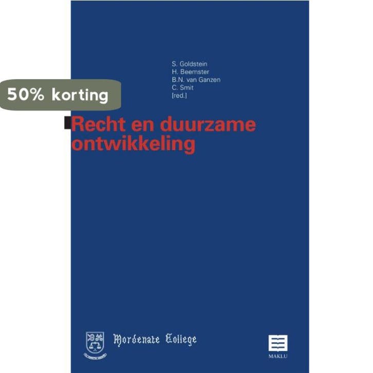 Recht en duurzame ontwikkeling 9789046608340, Boeken, Wetenschap, Gelezen, Verzenden