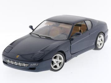 Schaal 1:18 Bburago Ferrari 456 GT 1992 #3444 (Automodellen), Ophalen of Verzenden, Gebruikt