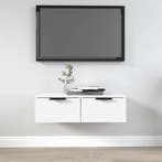 vidaXL Wandkast 68x30x20 cm bewerkt hout wit, Huis en Inrichting, Verzenden, Nieuw