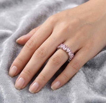 Zonder minimumprijs - Eeuwigheidsring Zilver - 9.00ct. tw.