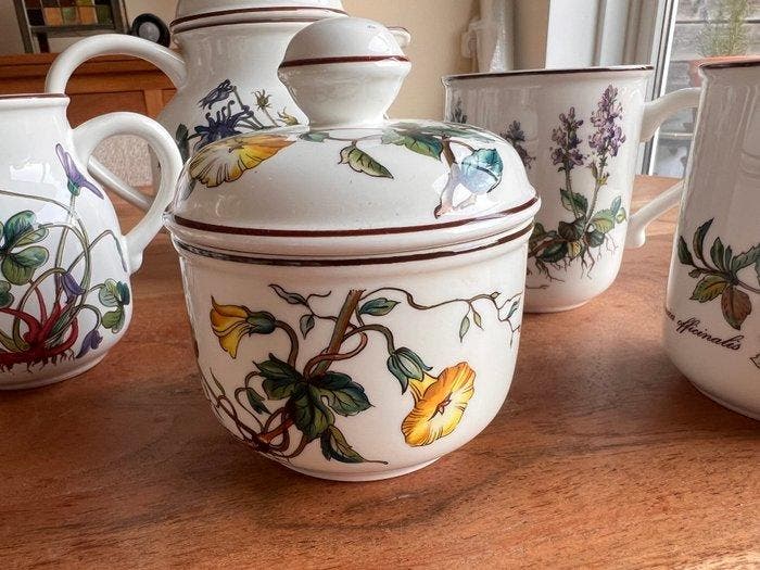 Villeroy & Boch - Tafelservies (5) - Botanica - Porselein -, Antiek en Kunst, Antiek | Meubels | Tafels