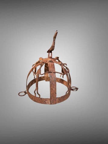 Exceptionnelle couronne de protection Dogon - couronne en