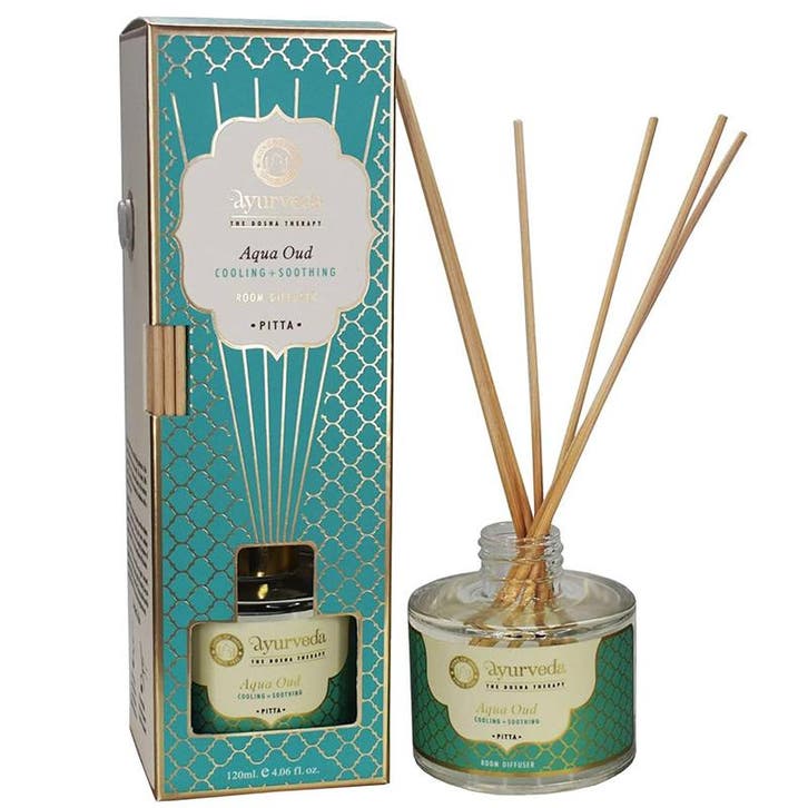 Geurstokjes Aqua Oud (Pitta) 120 ml - Song of India, Sport en Fitness, Gezondheidsproducten en Wellness, Ophalen of Verzenden
