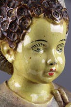 A. Noseda - Beeld, Christ Child with Halo and Orb - 19 cm -, Antiek en Kunst