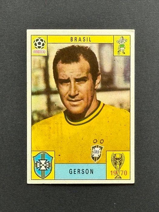Panini - FIFA World Cup Mexico 70 - Brasil - Gerson - Red, Verzamelen, Stickers