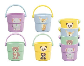 Vriendjes Van Studio Circus Bademmertjes Set 4st, Hobby en Vrije tijd, Feestartikelen, Verzenden, Nieuw