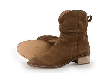 Manfield Cowboy laarzen in maat 39 Beige, Verzenden, Beige, Zo goed als nieuw, Manfield