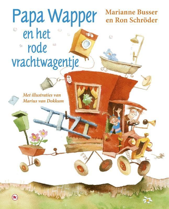 Papa Wapper en het rode vrachtwagentje 9789044335323, Boeken, Kinderboeken | Kleuters, Zo goed als nieuw, Verzenden