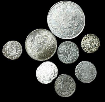 Europa, Oostenrijk. Set of 8 coins, various denominations