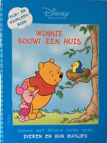 Winnie de Poeh bouwt een huis (kijk-en voorleesboek) Disney, Verzenden, Disney