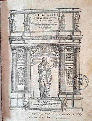 VITRUVIUS - I Dieci libri dellarchitettura - 121 WOODCUTS -