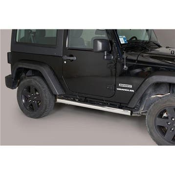Side Bars | geschikt voor Jeep | Wrangler 11-17 2d suv / Wra, Verzenden
