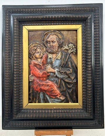 Italiaanse school (XVIII) - San Giuseppe con il Bambino
