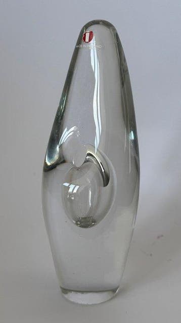 Iittala - Timo Sarpaneva - Vase - Verre - Vase dorchidée