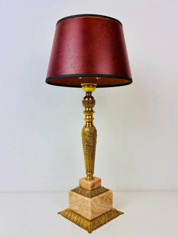 Lampe de table - Lampe de table en marbre, style