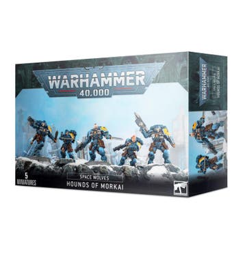 Warhammer 40.000 Space Wolves Hounds of Morkai (Warhammer, Hobby en Vrije tijd, Wargaming, Ophalen of Verzenden, Nieuw