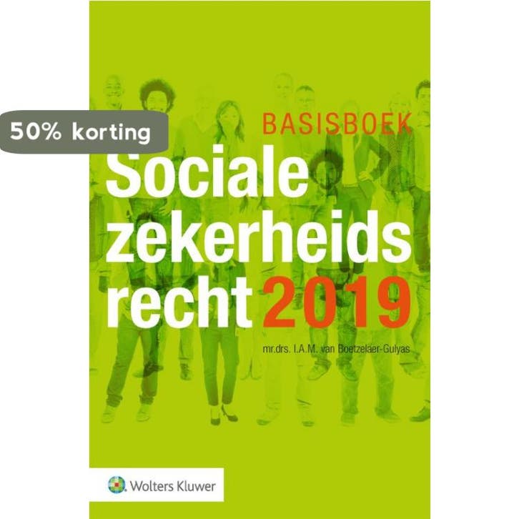 Basisboek Socialezekerheidsrecht 2019 9789013149852, Livres, Science, Envoi