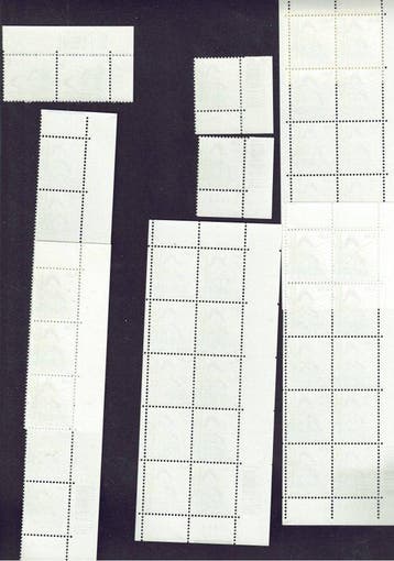 België 2006 - Kluut in drie velletjes van 10 ( pln 1-3-4),, Postzegels en Munten, Gestempeld