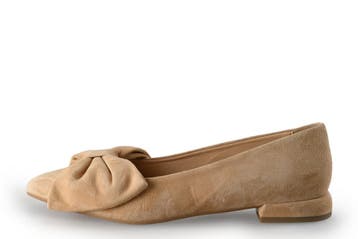 Manfield Ballerinas in maat 36 Beige, Kleding | Dames, Verzenden, Beige, Ballerina's, Manfield