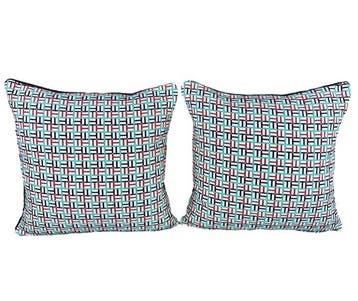 Hermès - Nieuwe set van twee - Kussen