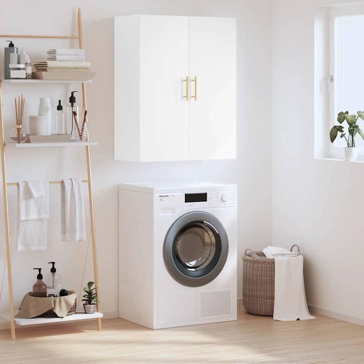 Witte Kast 90cm Hoog | Tweede Kansje & OP = OP, Antiek en Kunst, Antiek | Meubels | Kasten, Verzenden