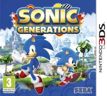 Sonic Generations (Losse Cartridge) (3DS Games), Ophalen of Verzenden