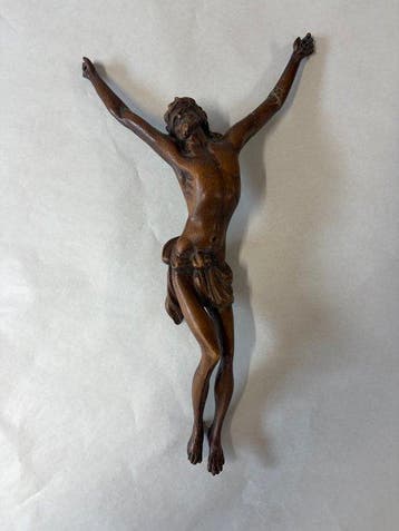 Crucifix - Hout - 1850-1900 - Corpus Christi - 39 cm