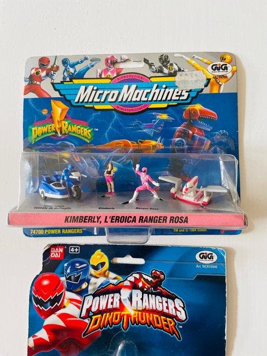 Themacollectie - Power Rangers vintage speelgoed Micro, Antiek en Kunst, Antiek | Overige Antiek