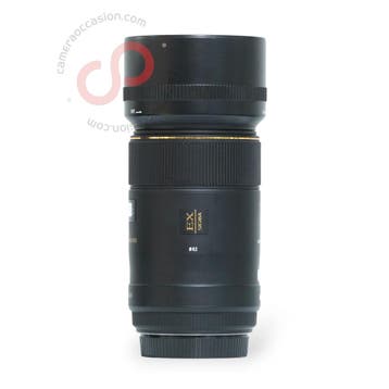 Sigma 105mm 2.8 EX DG OS HSM Macro - Canon nr. 2271, Ophalen of Verzenden, Zo goed als nieuw, Macrolens