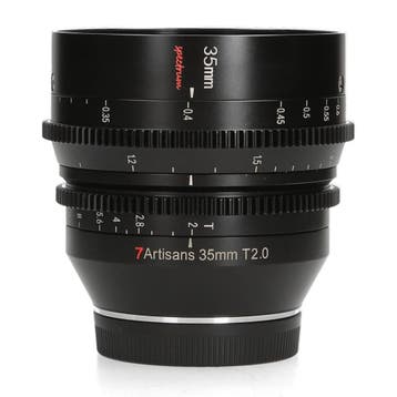 7Artisans Spectrum 35mm f/2 - Sony E - 1 jaar garantie, Audio, Tv en Foto, Foto | Lenzen en Objectieven, Ophalen of Verzenden