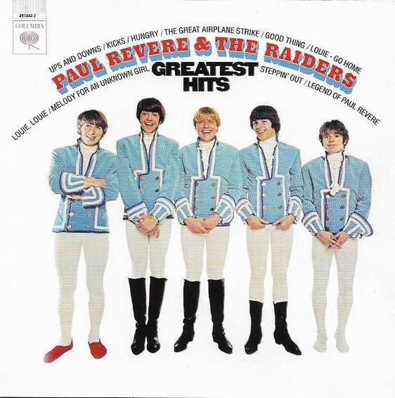 Paul Revere &amp; The Raiders - Greatest Hits, Cd's en Dvd's, Cd's | Pop, Gebruikt, Verzenden