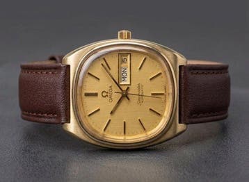 Omega - Vintage Seamaster Automatic Day-Date – Gold-Tone, Nieuw