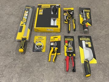 Veiling - Stanley installatie- en tangenset 8-delig, Nieuw