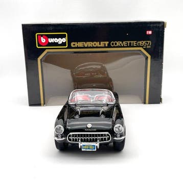Bburago 1:18 - Modelauto - Chevrolet Corvette C1 - 1953–1955, Nieuw