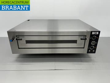 HCB RVS Pizzaoven 9 pizzas 34 cm doorsnede 400V Horeca, Ophalen of Verzenden, Nieuw in verpakking