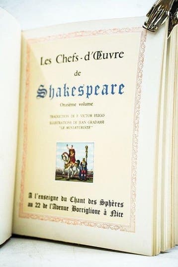 William Shakespeare & F. Victor Hugo / Jean Gradassi -