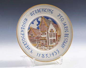 Plateelbakkerij Zuid-Holland - André Verhorst - Wandbord -