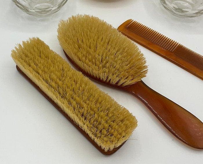 Ensemble coiffeuse (6) - Celluloïd, Antiek en Kunst, Curiosa en Brocante