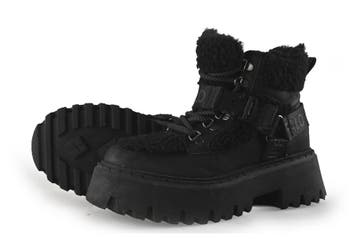 Buffalo Snowboots in maat 39 Zwart, Verzenden, Zwart, Snowboots, Zo goed als nieuw