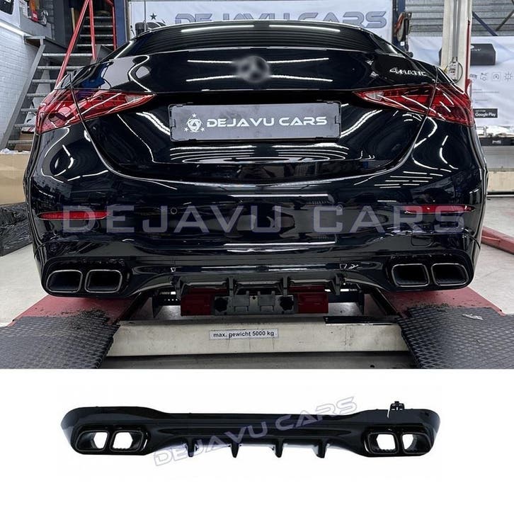 C63 AMG Look Diffuser voor Mercedes Benz C Klasse W206 S206, Autos : Divers, Tuning & Styling, Enlèvement ou Envoi