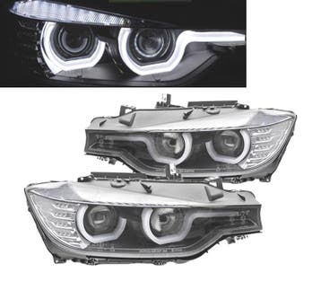 PHARES BMW F30 F31 11-15 UTYPE NOIR, Auto-onderdelen, Verlichting, Verzenden, Nieuw