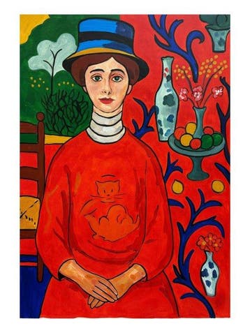 E. García - Chica de rojo XL