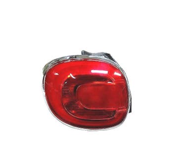 FEUX ARRIÈRE GAUCHE LED POUR FIAT 500L 12-17 CONTOUR CHROMÉ, Verzenden