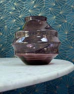 Verreries Doyen - Vaas - FLORALIES - Glas, amethystglas -