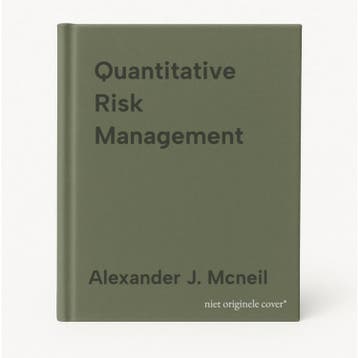 Quantitative Risk Management 9780691166278, Verzenden, Zo goed als nieuw, Alexander J. Mcneil